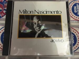 Milton Nascimento★中古CDブラジル盤「ミルトン・ナシメント～aovivo」