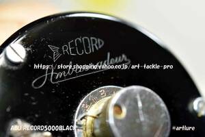 ABU RECORD AMBASSADEUR 5000 BLACK 知る人ぞ知る限定版c1950年代　VINTAGE 蒐集家向け　オリジナル