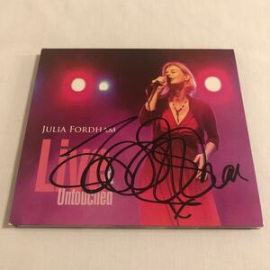 【サイン入り】julia fordham/live untouched ジュリア・フォーダム