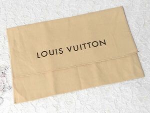 ルイヴィトン「 LOUIS VUITTON 」バッグ保存袋 旧型 (3812）正規品 付属品 内袋 布袋 フラップ型 ベージュ 30×19cm 布製 小さめ