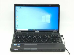 中古/15.6型/ノートPC/Win10Pro/SSD180GB/4GB/Core i5　M450/TOSHIBA　TX/77MBL テンキー 　office搭載 　送料無料