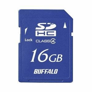 【新品】バッファロー Class4 SDHCカード 16GB RSDC-S16GC4B