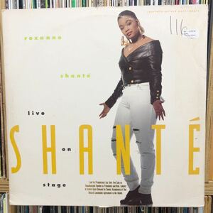 即決！12EP Roxanne Shante/ Live On Stage 送料510円〜　12インチ inch ロクサーヌ・シャンテ　hiphop フリーソウル Marley Marl Booker