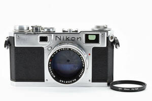 【実用品】Nikon ニコン S2 レンジファインダー フィルムカメラ Nikkor-S・C 5cm 50mm 1.4 レンズ #281