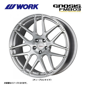 送料無料 ワーク GNOSIS FMB03 10J-20 +35 5H-100 (20インチ) 5H100 10J+35【4本セット 新品】