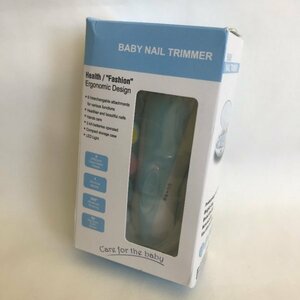 BABY NAIL TRIMMER ベビー用 電動 ネイルケアセット TD-288 (ブルー) ※単3電池2本使用(別売) 09 00230 