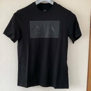 新品 AX ARMANI ☆ブランドロゴが立体的☆上質コットンTシャツ アルマーニ エクスチェンジ（検索用）d&gドルガバディーゼルdiesel