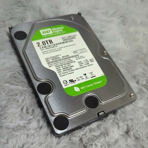 Westerndigital/グリーン/HDD2TB/SATA/WD20EARX/中古品