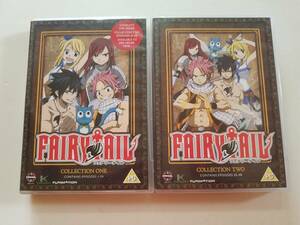 【(インポート)輸入盤中古DVD フェアリーテイル/Fairy Tail: Collection 1(4枚組/1話～24話)/Collection 2(4枚組/25話～48話) 2BOXセット】