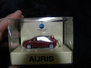 ★非売品★オーリス AURIS★レッド マイカ メタリック★キーホルダー ミニカー★ライト★TOYOTA トヨタ★②