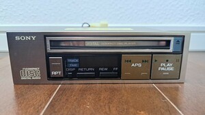 ■希少■日産R31 7th スカイライン 日産純正オプション■SONY ソニー CDプレーヤーCDX-5523■F31レパード■中古品ジャンク