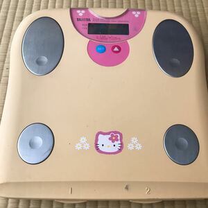 TANITAタニタ×HelloKitty☆体重計☆可動品