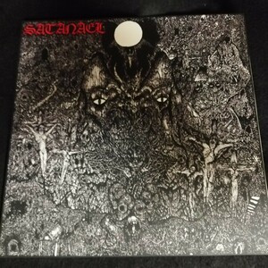 D01 中古LP 中古レコード　SATANAEL satanael IW010 オーストラリア盤　レッドビニール　フィンランド　ブラックメタル　300枚限定