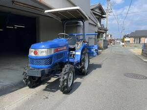 トラクター　イセキ　ブルーハンター20　TH20-B07　390時間　20馬力　4ＷＤ　自動水平　パワステ　逆転PTO　中古　☆浜松市発☆