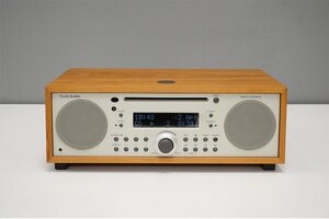 628 極美品 Tivoli Audio (チボリオーディオ) 「Music System BT」AM/FMラジオ内蔵 Bluetooth CDプレーヤー デッキ ウォールナット