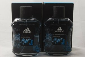 adidas ADI アディダス アイスダイブ オードトワレ 香水 100ml 2本セット 箱付き