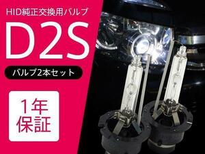 アクセラ 後期 BK系 純正HID車 交換バルブ D2S 6000K 8000K 選択 ヘッドライト 2本セット