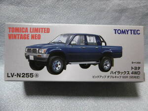 未開封新品 トミカ リミテッド ヴィンテージ ネオ LV-N255a トヨタ ハイラックス 4WD ピックアップ ダブルキャブ SSR（95年式）
