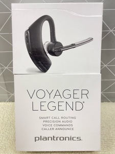 C27 美品中古 動確済 PLANTRONICS Bluetooth ワイヤレスヘッドセット Voyager Legend VOYAGERLEGEND Smart Sensor テクノロジー