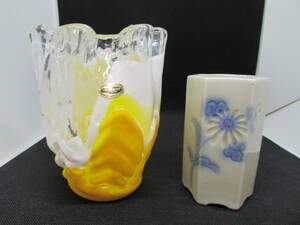 【送料無料】花瓶　2種セット　花器　(K950)