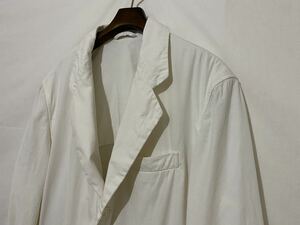 80s 90s ヴィンテージ ISSEY MIYAKE イッセイミヤケ コットン3B ジャケット コート ホワイト