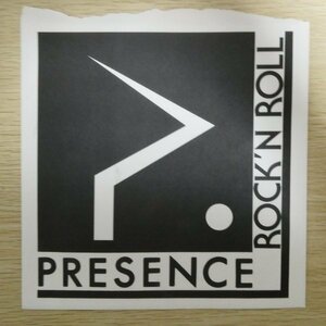 EP5256☆ソノシート「ロッキンf / 1987年7月号・付録 / PRESENCE / シートレコードVol.4」