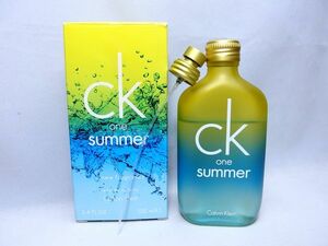 ☆★カルバンクライン★ck one★サマー★2009★100ml★☆1