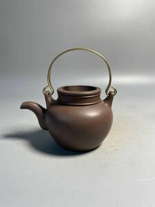 陶磁器 王寅春 在銘 紫砂壺 紫泥 朱泥 白泥 急須 中国唐物 茶壷 煎茶道具 中国宜興 紫砂 中国美術 中国古玩