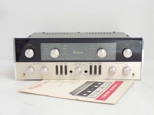 McIntosh 真空管/管球式プリアンプ/コントロールアンプ C22 オリジナル 原田産業正規輸入品 117V マッキントッシュ 元箱有 ◆ 6DBE1-1