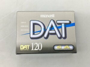 マクセル maxell デジタルオーディオテープ DAT 120 DM120D 未開封 2401LR092
