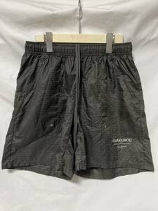 2014 NIKE x UNDERCOVER GYAKUSOU EMBOSSED WOVEN UNLINED SHORTS XL (658484-071) (N-8-1)