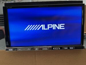 ALPINE アルパイン　HDDナビ VIE-X08S CD DVD Bluetooth フルセグ 動作確認済み中古品