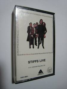 【カセットテープ】 V.A. (NICK LOWE, ELVIS COSTELLO 他) / STIFFS LIVE US版 スティッフ・ライブ