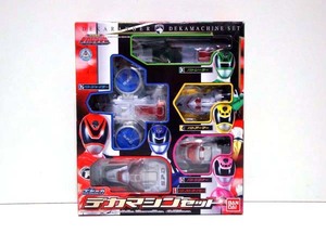 ★特捜戦隊デカレンジャー/デカマシンセット 新品 検)超合金/ポピニカ/ポピー/バンダイ/特撮/東映/パトストライカー