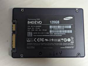 SAMSUNG SSD120GB【動作確認済み】2604　