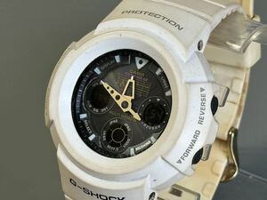 1円〜◆CASIO カシオ G-SHOCK ソーラー電波時計 マルチバンド5 AWG-525B メンズ腕時計 25周年記念モデル 稼働品 