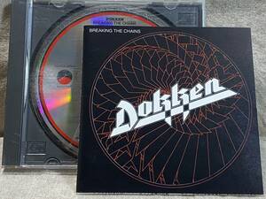 [L.A.METAL] DOKKEN - BREAKING THE CHAINS 32XD-484 国内初版 日本盤