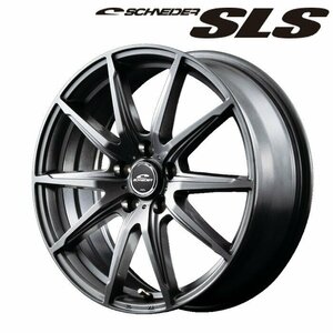 MID シュナイダー SLS (メタリックグレー) アルミホイール 4本セット 14×5.5J 4H PCD100 +38