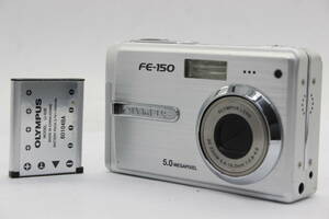 【返品保証】 オリンパス Olympus FE-150 バッテリー付き コンパクトデジタルカメラ s5247