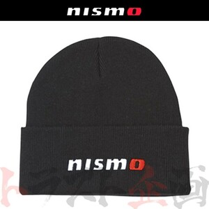 NISMO ニスモ ニットキャップ ブラック KWA05-50D10-BK トラスト企画 (660192102