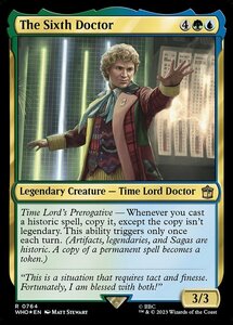 MTG ■金/英語版■ 《６代目ドクター/The Sixth Doctor》★サージFOIL★ ドクター・フー WHO