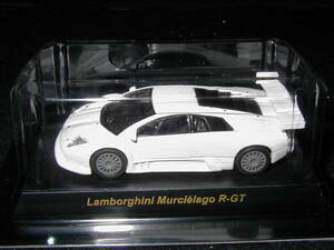 サークルKサンクス京商1/64 Ⅱ ランボルギーニ ムルシエラゴ R-GT ホワイト LAMBORGHINI MURCIELAGO R-GT