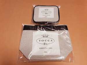 ファンケル　トッカ　オリジナルバニティポーチ　リボントートバッグ　FANCL TOCCA　非売品　ノベルティ