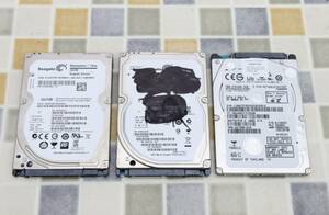 ∠3枚セット 320GB｜2.5インチ 内蔵型 HDD ｜Seagate シーゲート ST9320325AS HTS723232A7A365 ST320LT025 SATA｜ハードディスク ■N9307