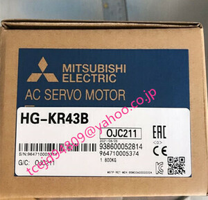 新品　MITSUBISHI/三菱電機　HG-KR43B 　サーボモーター　保証付き