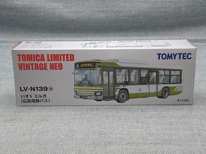 トミーテック 1/64 トミカ リミテッドヴィンテージネオ LV-N139 いすゞ エルガ 広島電鉄バス(ゆ25-17-09)