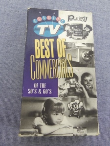 ＜中古VHS＞　[CLASSIC COMMERCIALS]BEST OF TV COMMERCIALS OF THE 50