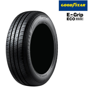 送料無料 グッドイヤー 低燃費タイヤ GOODYEAR EfficienGrip ECO EG02 155/65R14 75S 【1本単品 新品】