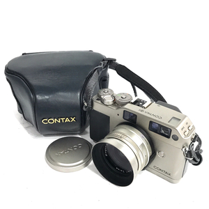 1円 CONTAX G1 Carl Zeiss Biogon 2.8/28 レンジファインダー フィルムカメラ マニュアルフォーカス