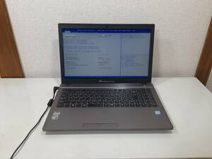 EX.COMPUTER N1543J Core i7 6世代 BIOS確認ジャンク(195224